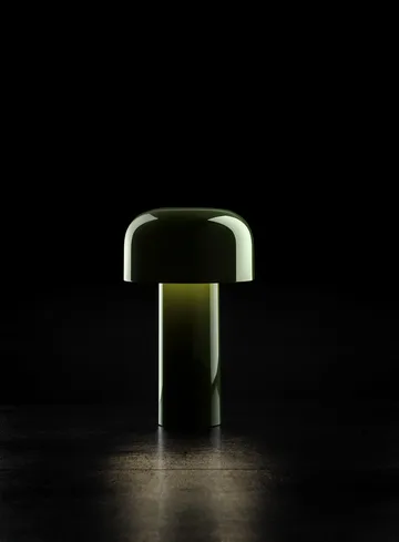 Lampa stołowa przenośna Bellhop - Glossy green, IP54 (wewnątrz/na zewnątrz) - Flos
