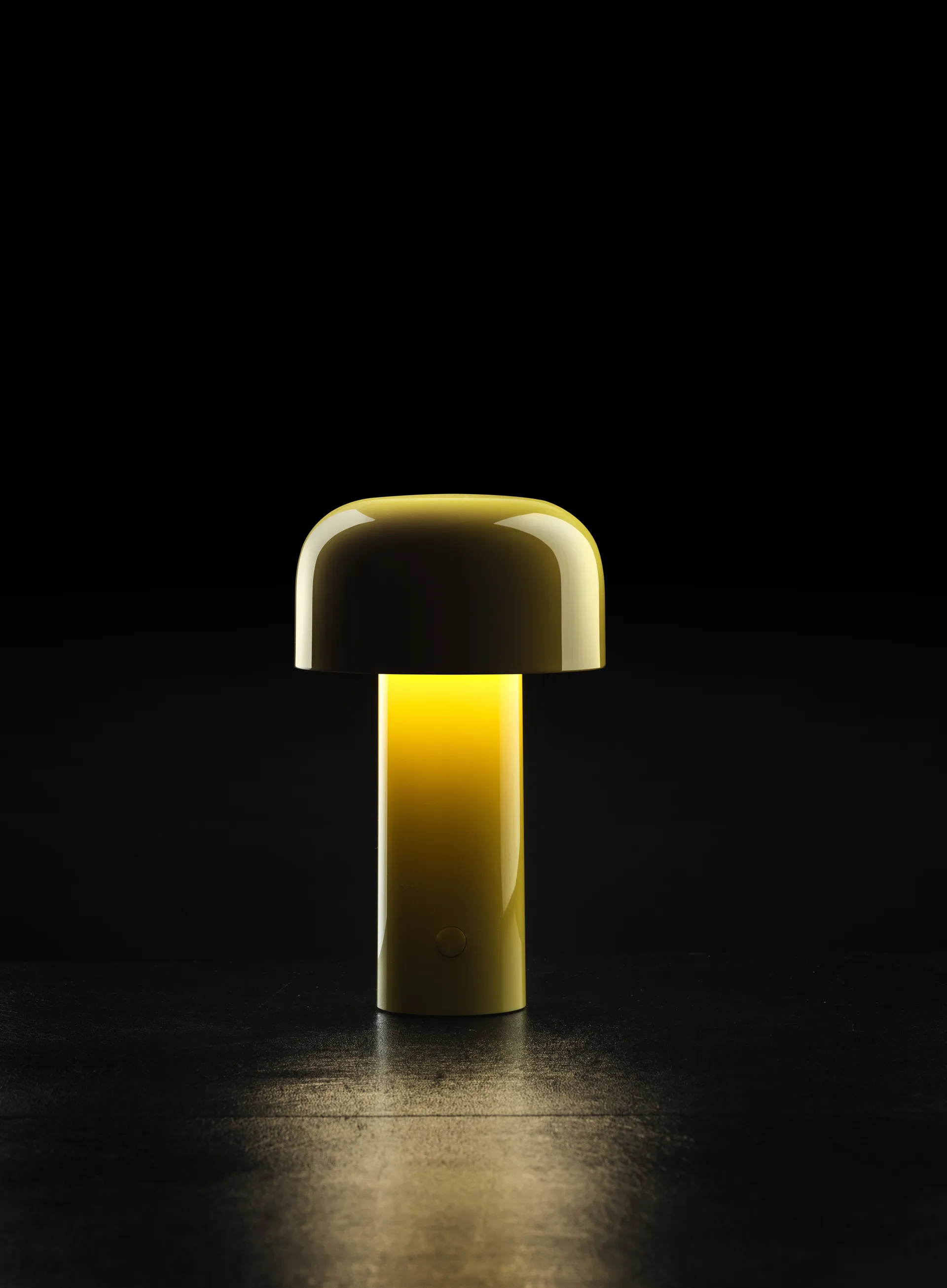 Lampa stołowa przenośna Bellhop, Yellow yellow, IP54 (wewnątrz/na zewnątrz) Flos