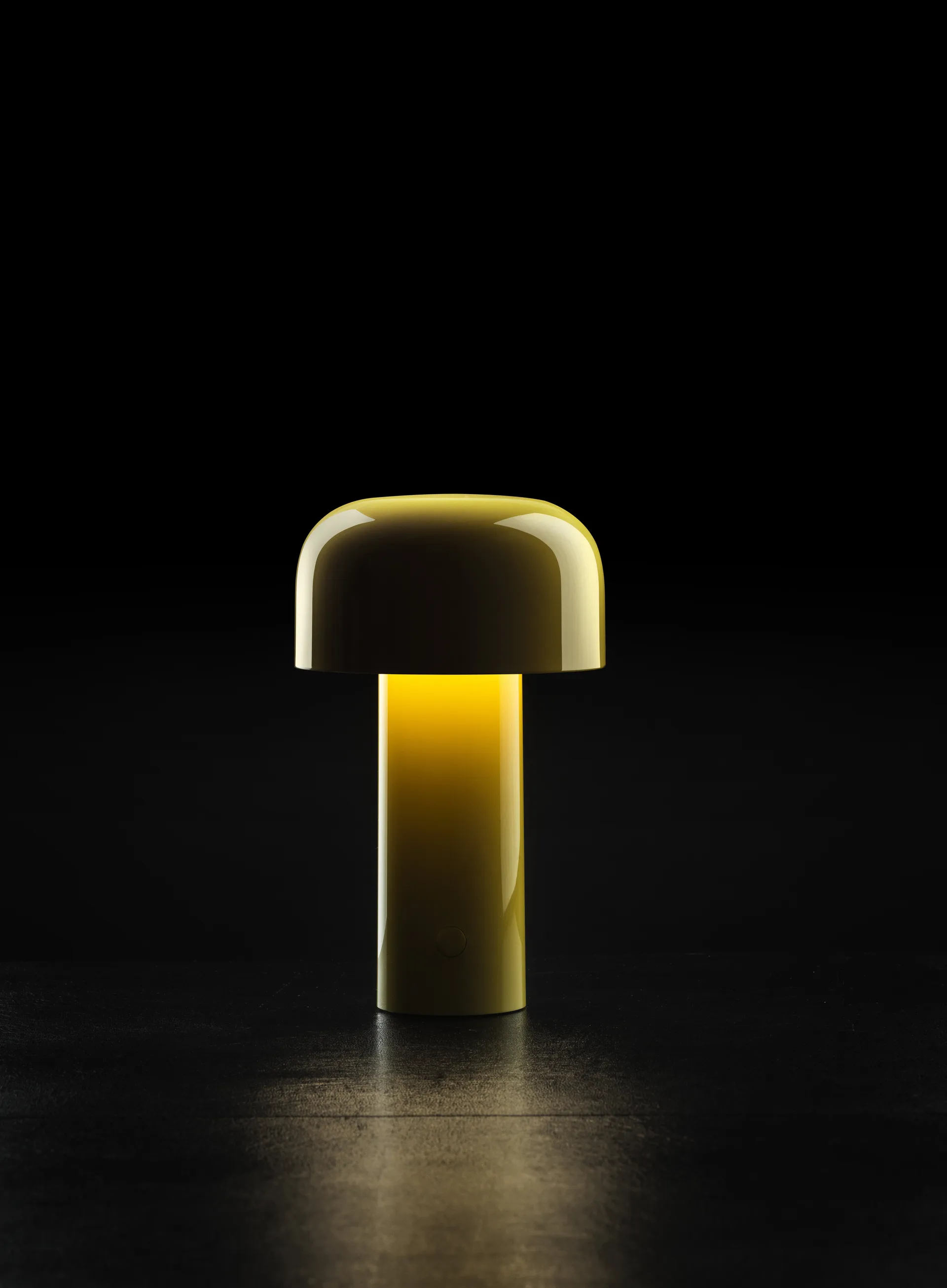 Lampa stołowa przenośna Bellhop, Yellow yellow, IP54 (wewnątrz/na zewnątrz) Flos