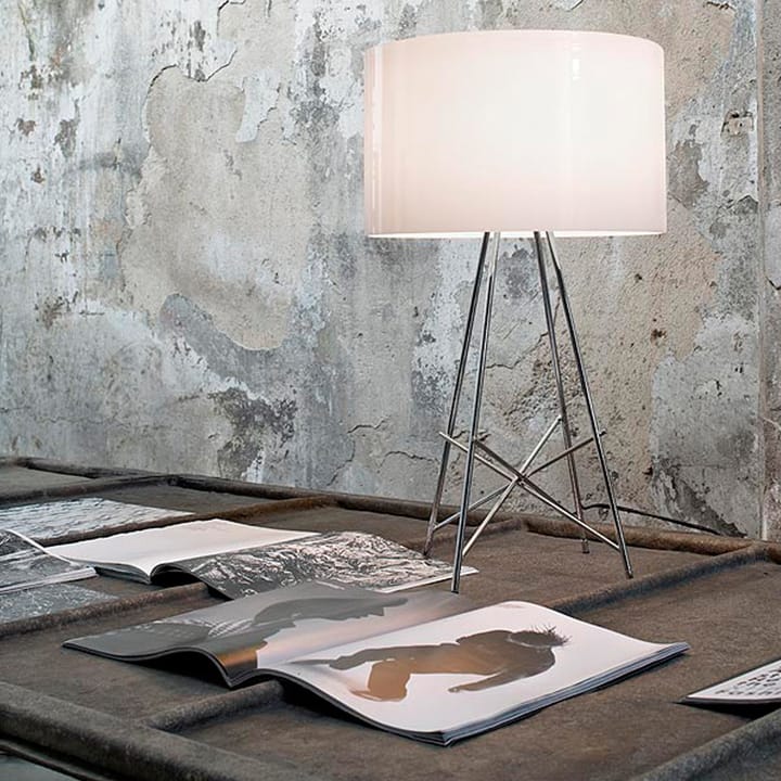 Lampa stołowa Ray T, Szkło przezroczyste Flos