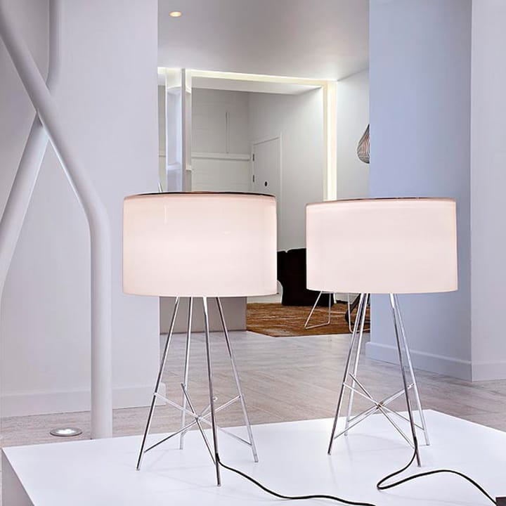 Lampa stołowa Ray T, Szkło przezroczyste Flos
