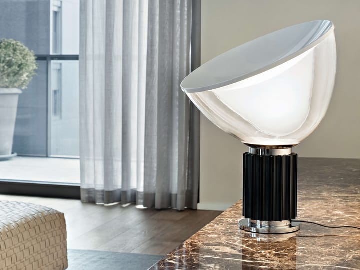 Lampa stołowa Taccia PMMA, Czarny, LED Flos