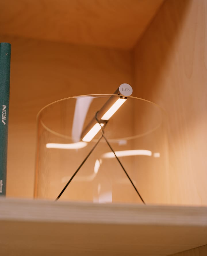 Lampa stołowa To-Tie T1, Anodyzowane aluminium Flos