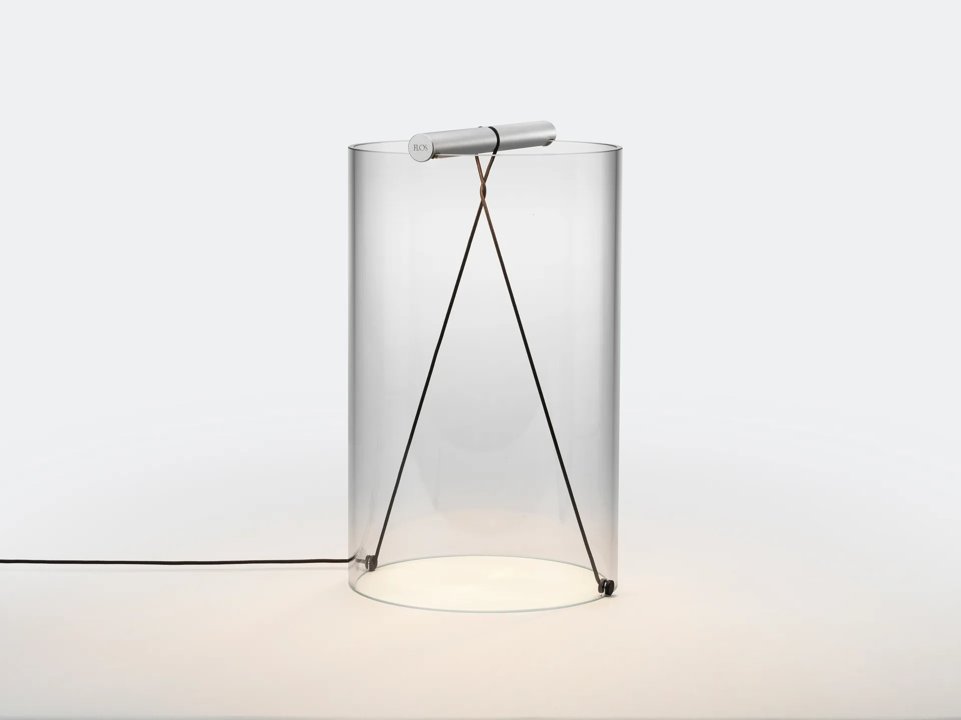 Lampa stołowa To-Tie T2, Anodyzowane aluminium Flos