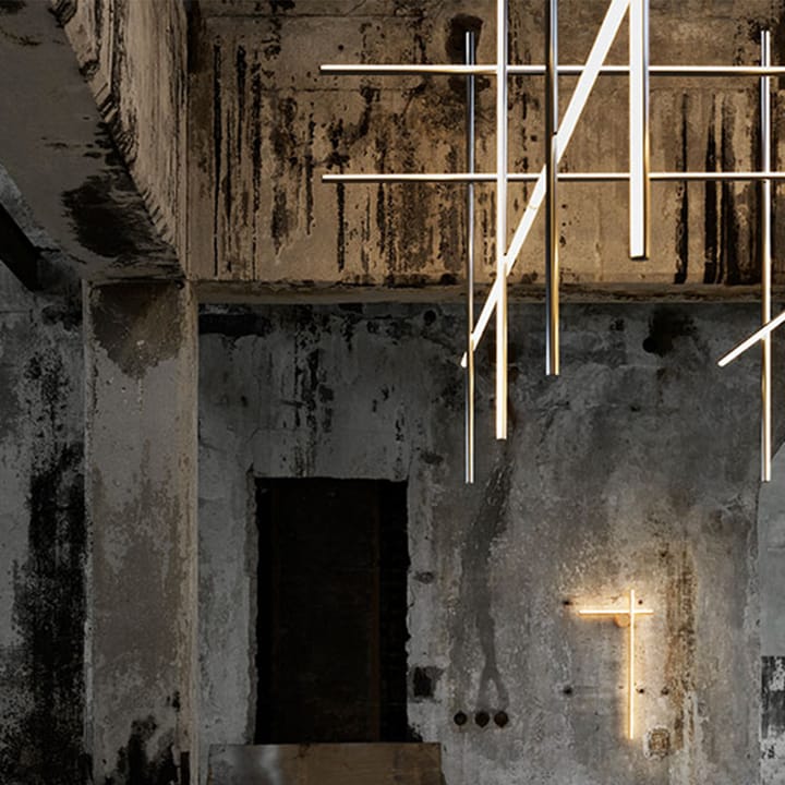 Lampa sufitowa Coordinates C1, Aluminium Flos