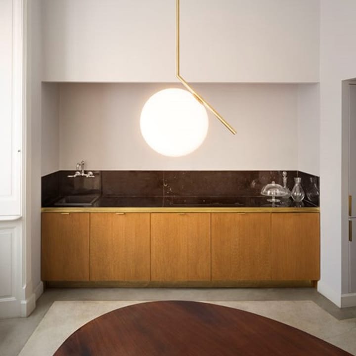 Lampa sufitowa IC lights S1, Chrom, opal Flos