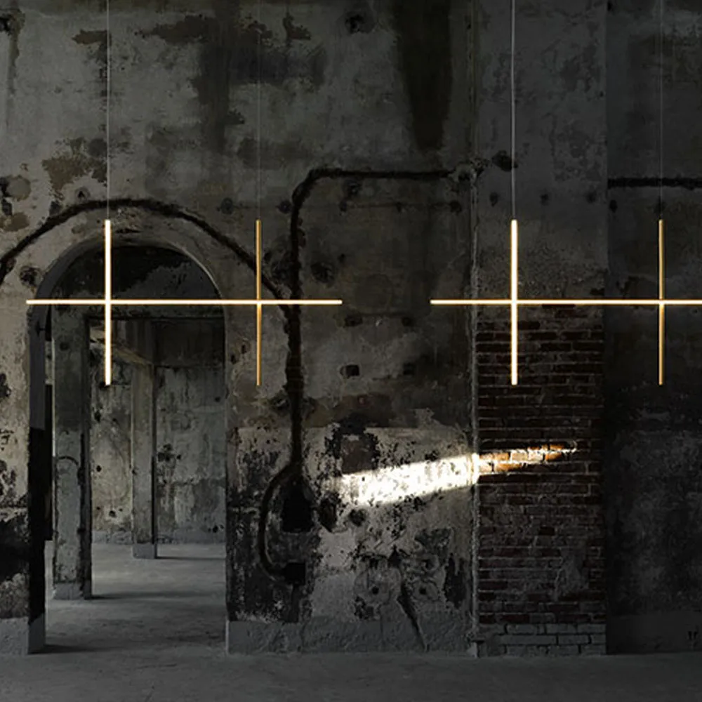 Lampa sufitowa Koordynaty S2, Aluminium Flos