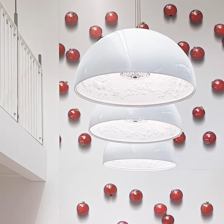 Lampa sufitowa Skygarden 1, Biały błyszczący Flos