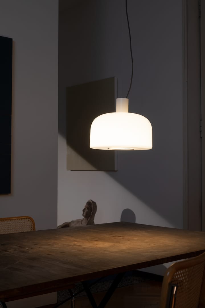 Lampa wisząca Bellhop Glass S1, Biały Flos
