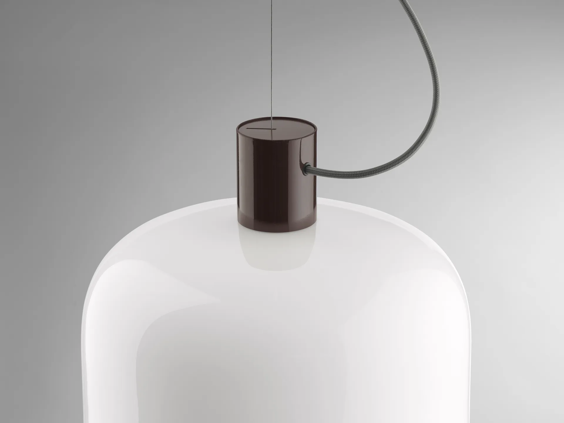 Lampa wisząca Bellhop Glass S1, Cioko Flos