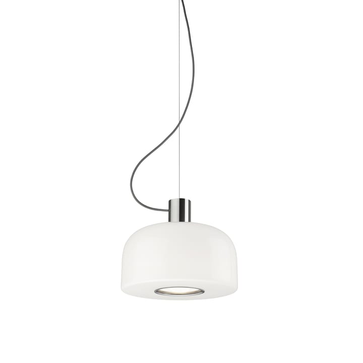 Lampa wisząca Bellhop Glass S1, Jasne aluminium Flos