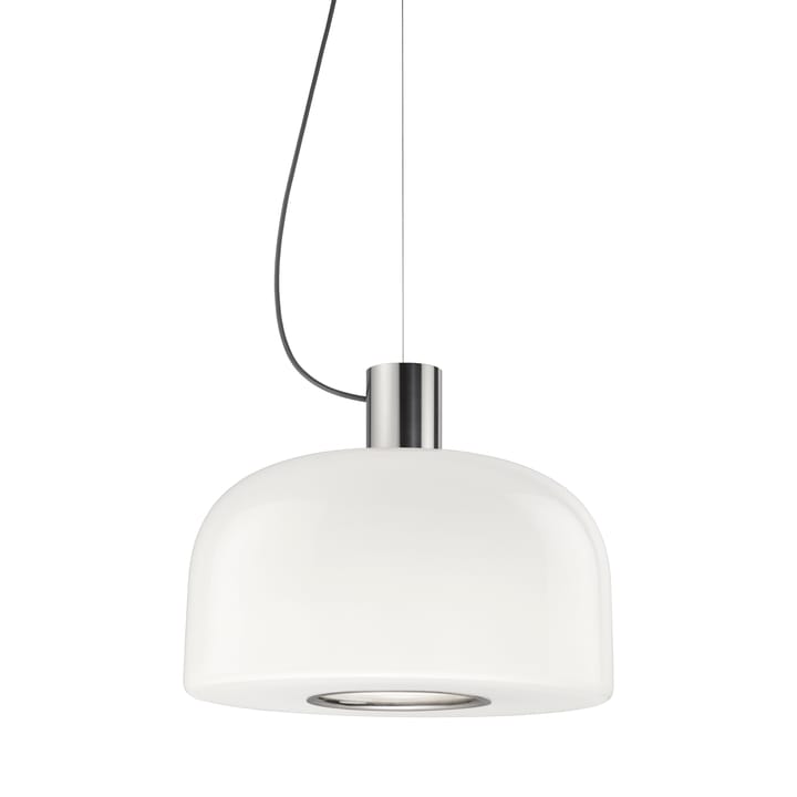Lampa wisząca Bellhop Glass S2 - Bright aluminum - Flos