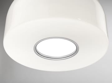 Lampa wisząca Bellhop Glass S2 - Bright aluminum - Flos