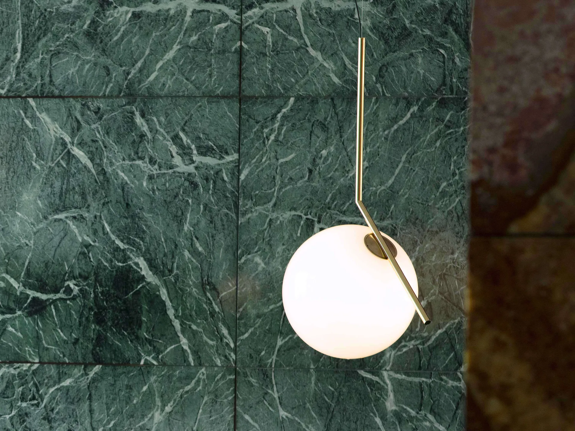 Lampa wisząca IC Lights S3 102,8 cm, Brass Flos