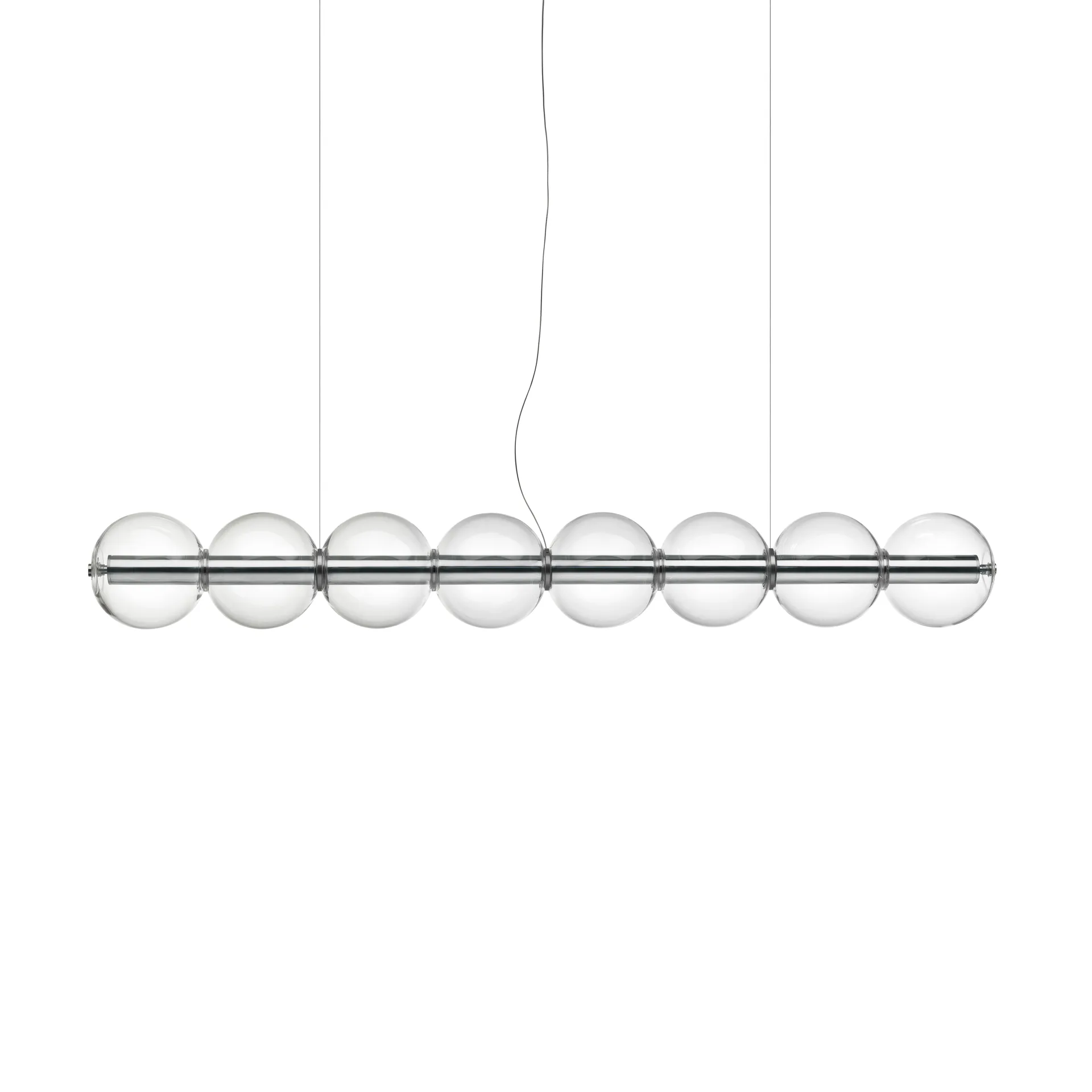 Lampa wisząca Luce Sferica S1 165,6 cm, Szkło Flos