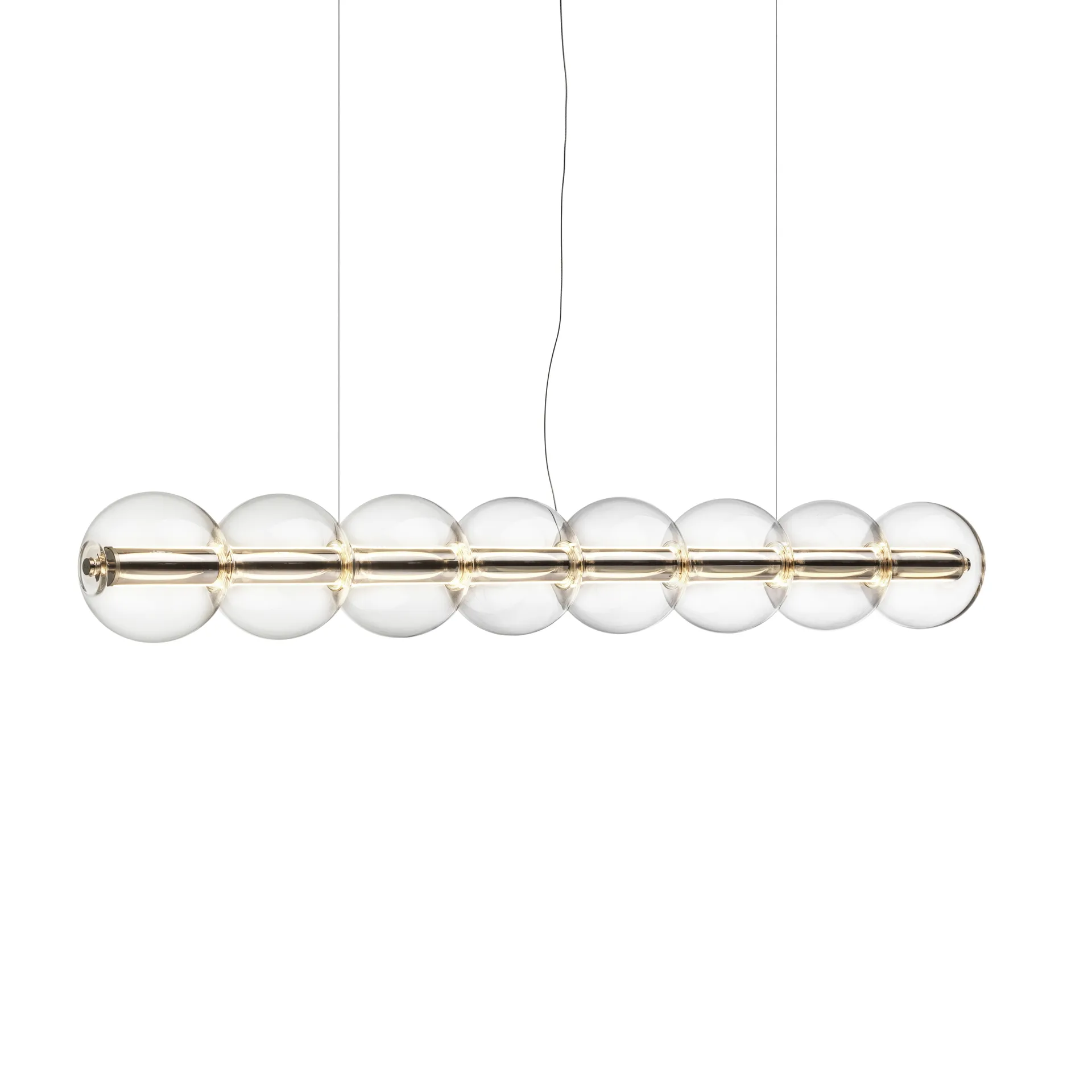 Lampa wisząca Luce Sferica S1 165,6 cm, Szkło Flos