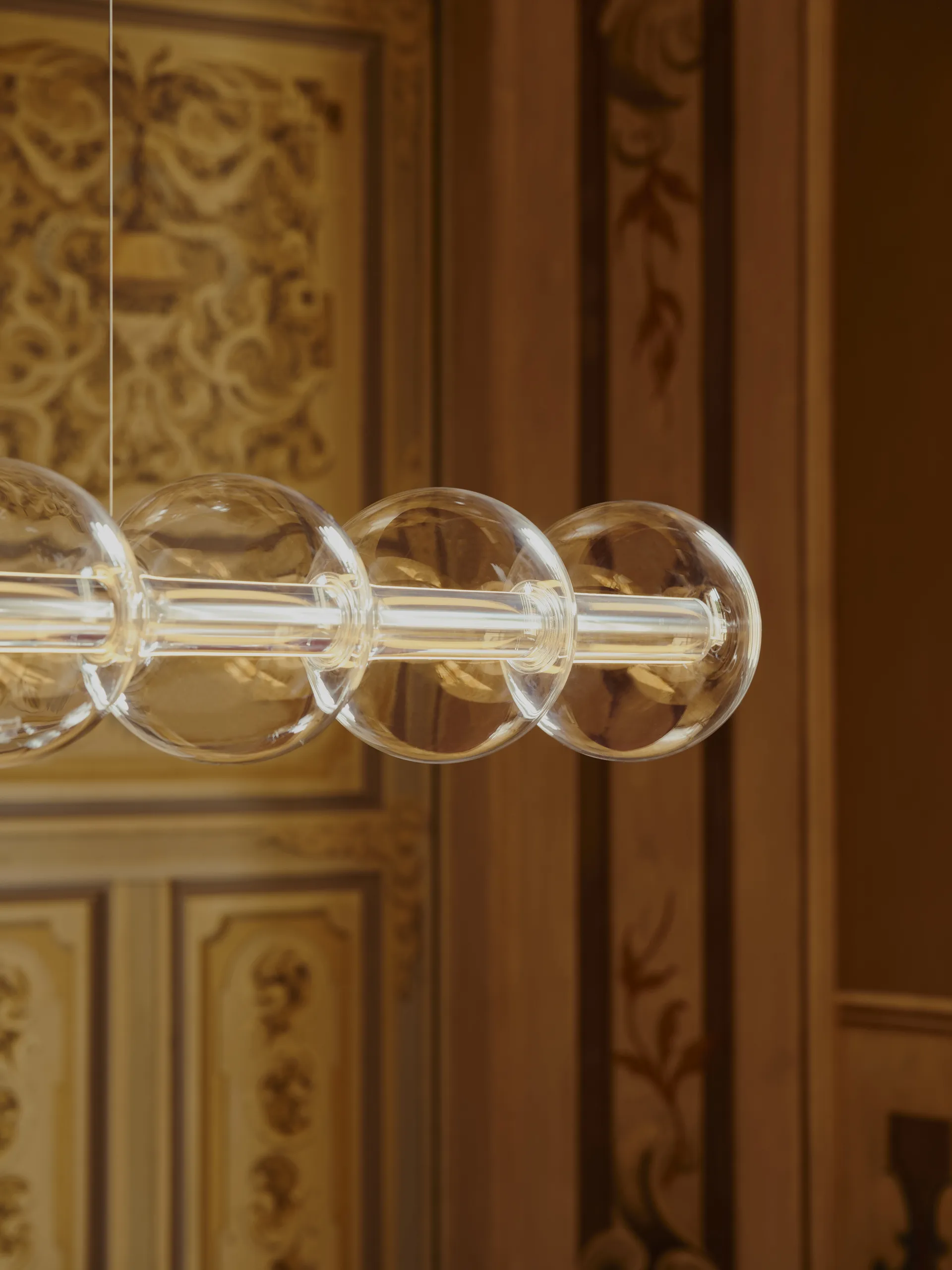 Lampa wisząca Luce Sferica S3 248,8 cm, Szkło Flos