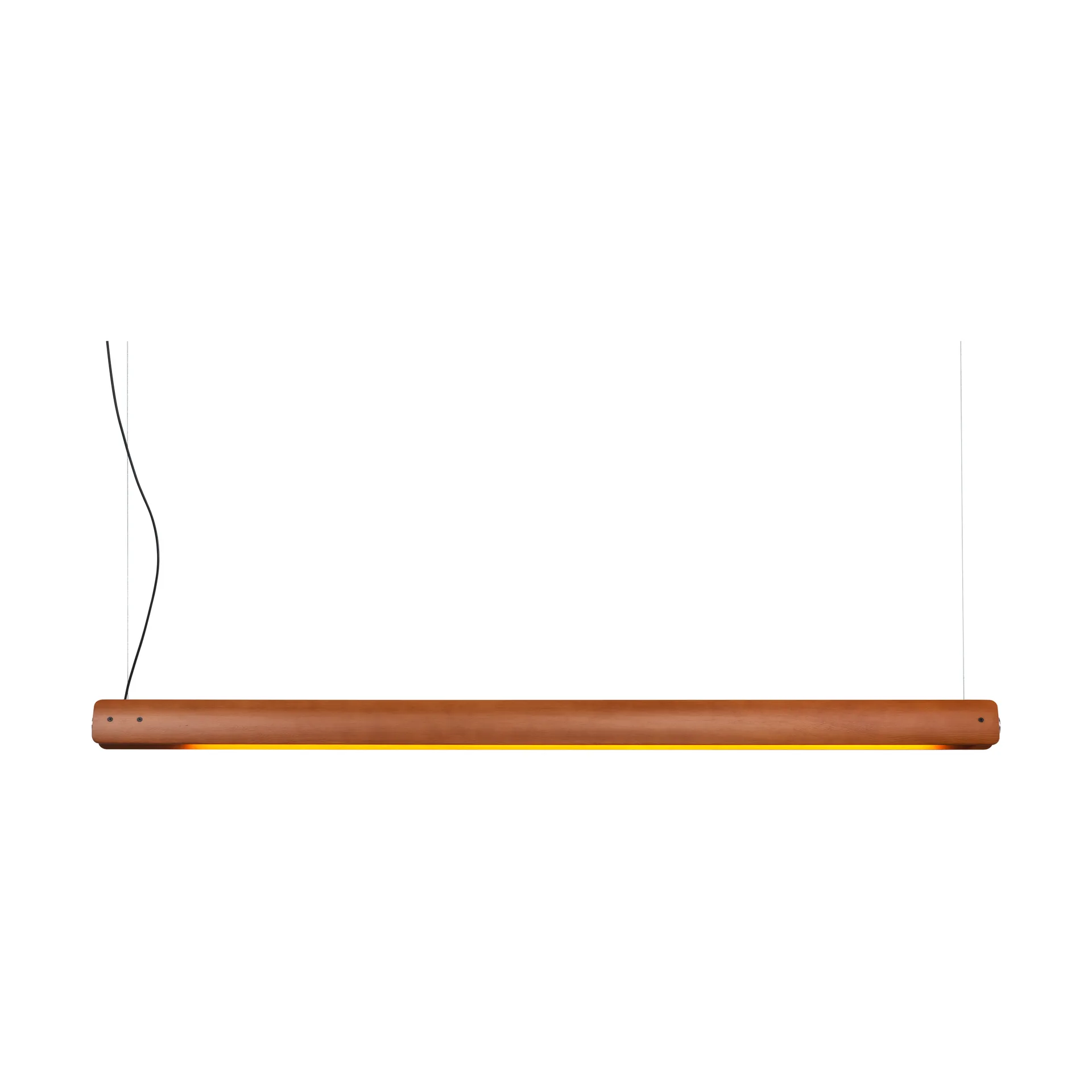 Lampa wisząca Seki-han 169,2 cm, Metal popielato-czarny poddany obróbce cieplnej Flos