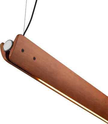 Lampa wisząca Seki-han 169,2 cm - Metal popielato-czarny poddany obróbce cieplnej - Flos