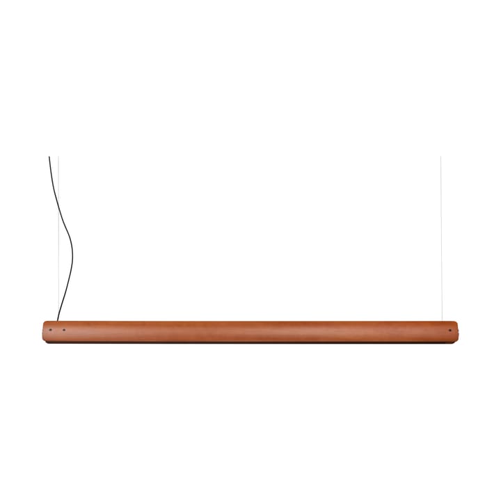 Lampa wisząca Seki-han 212,5 cm, Metal popielato-czarny poddany obróbce cieplnej Flos