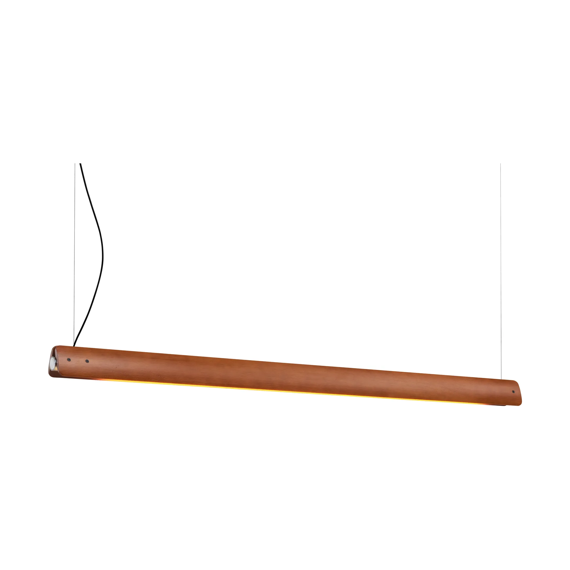 Lampa wisząca Seki-han 212,5 cm, Metal popielato-czarny poddany obróbce cieplnej Flos