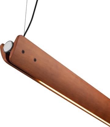 Lampa wisząca Seki-han 212,5 cm - Metal popielato-czarny poddany obróbce cieplnej - Flos