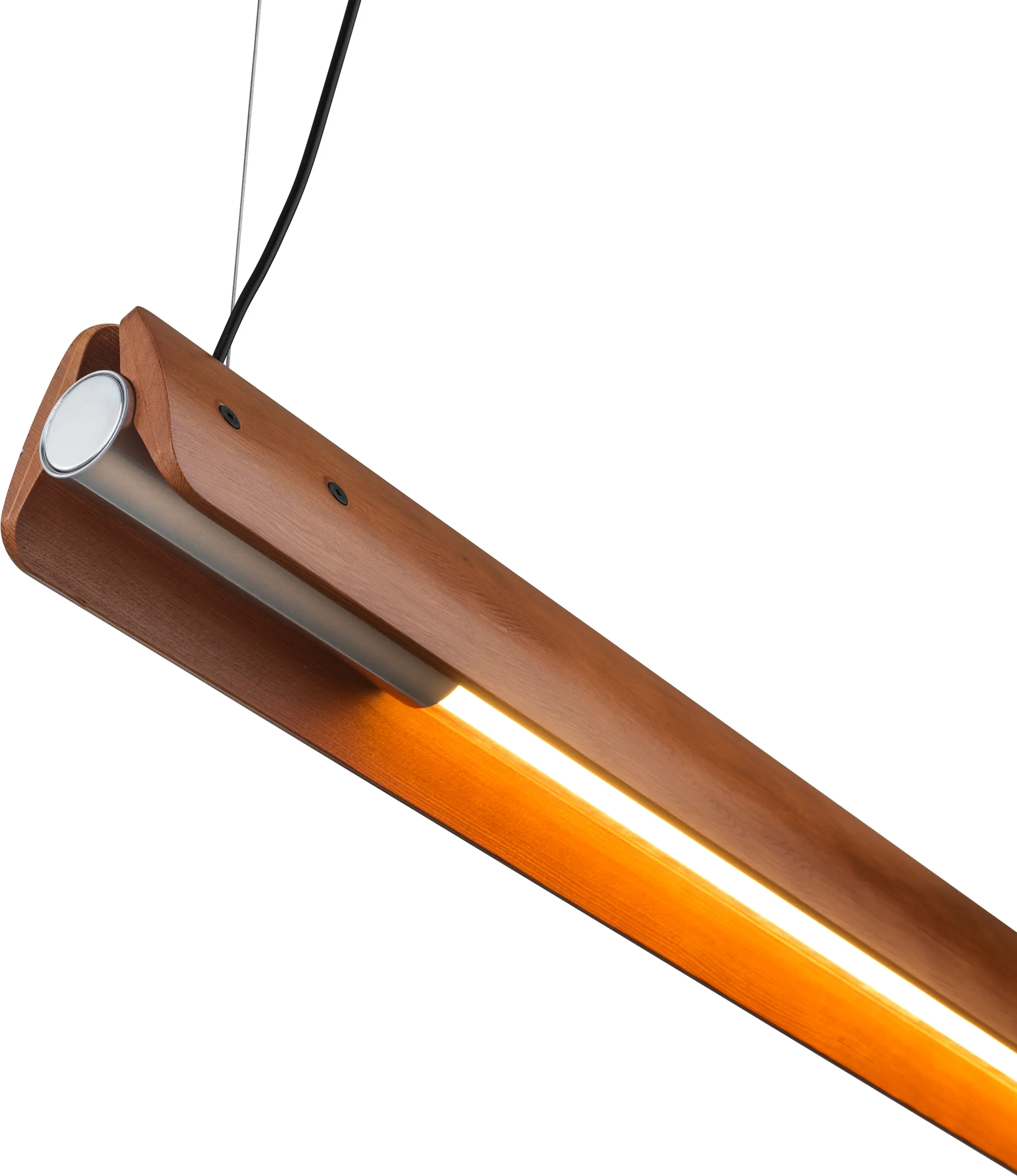 Lampa wisząca Seki-han 212,5 cm, Metal popielato-czarny poddany obróbce cieplnej Flos