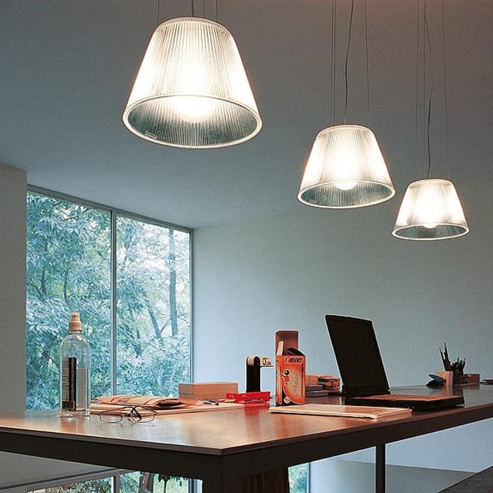 Romeo Moon S1 lampa wisząca, Biały/szkło Flos