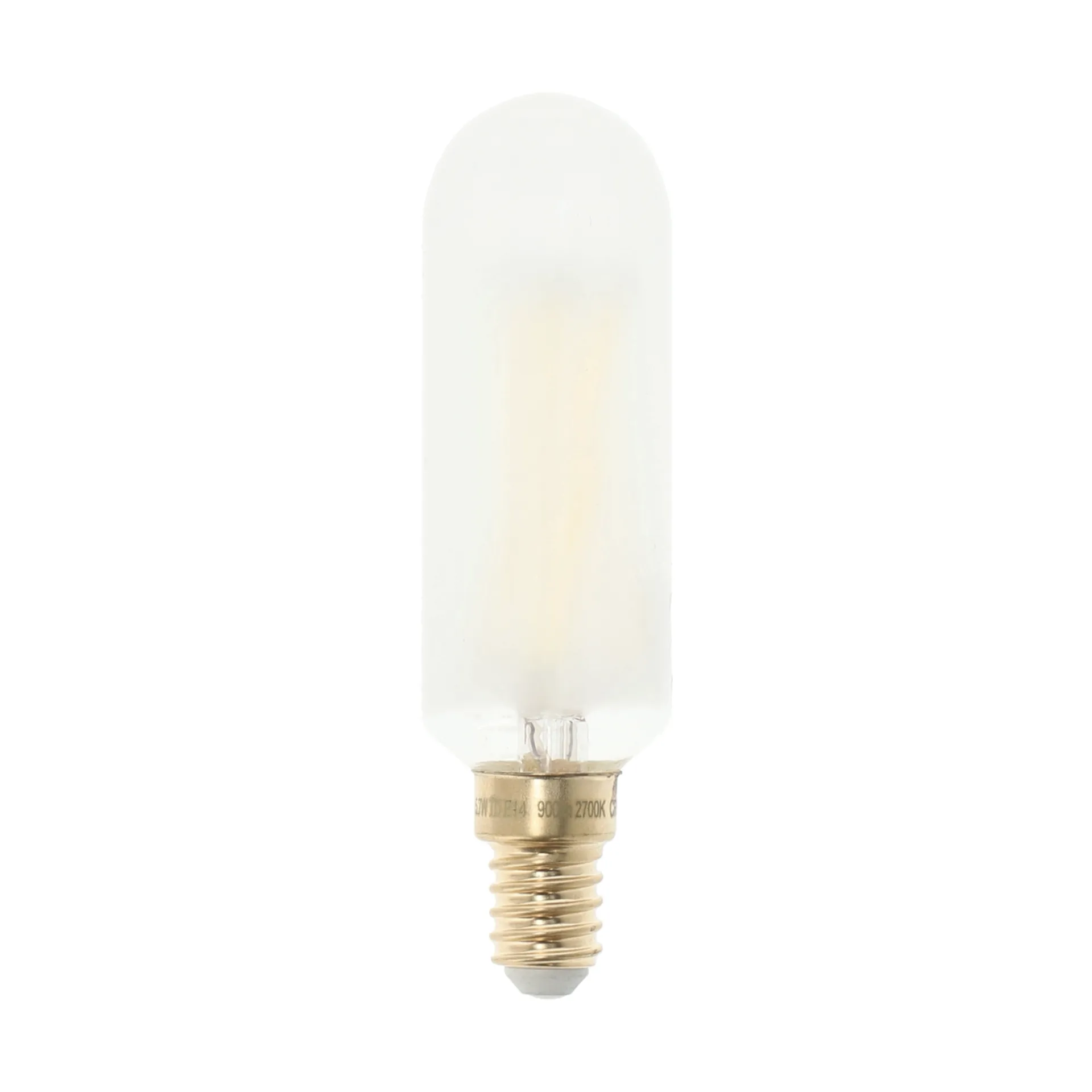Ściemnialna żarówka LED E14 T30 5,7W 900lm 2700K, Mrożone szkło Flos