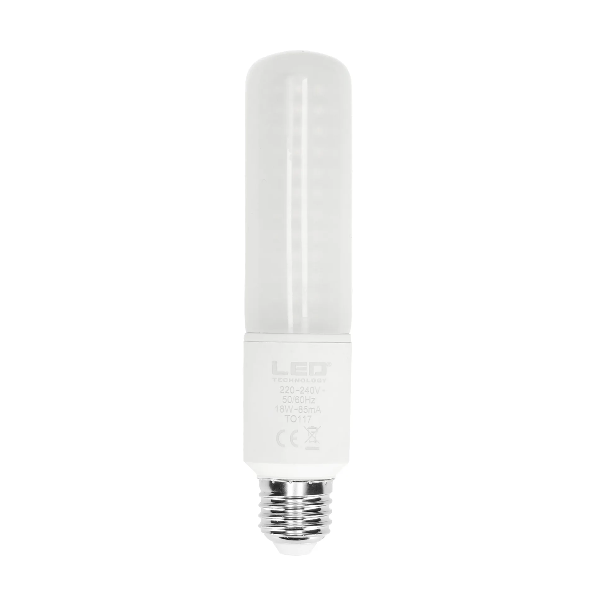 Ściemnialne opalowe źródło światła LED T38 E27, 3000K 2000lm 18W Flos