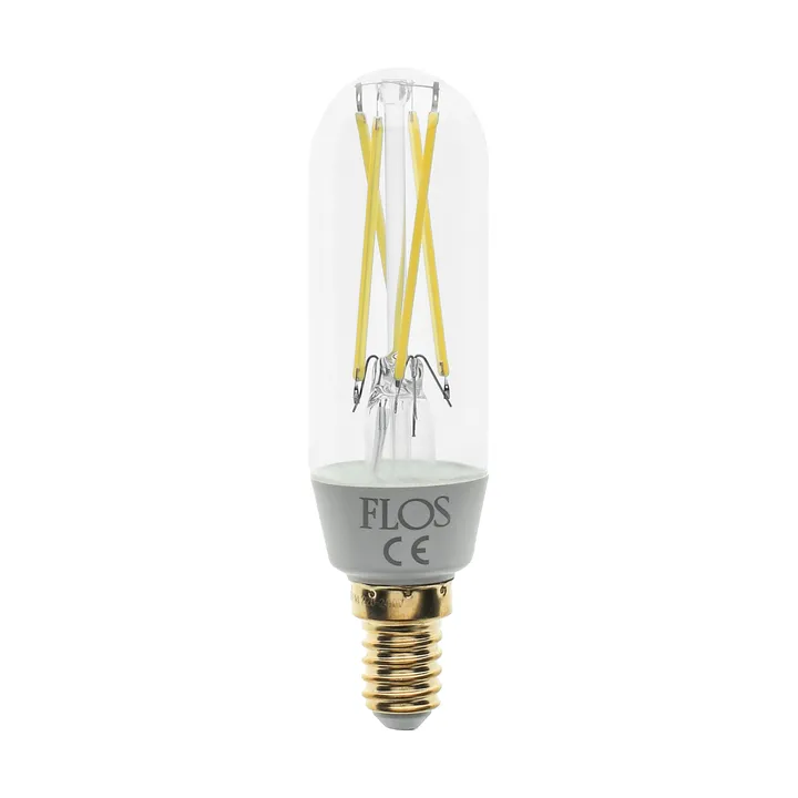 Ściemnialne źródło światła LED T30 E14 - 3000K 1055lm 9,5W - Flos