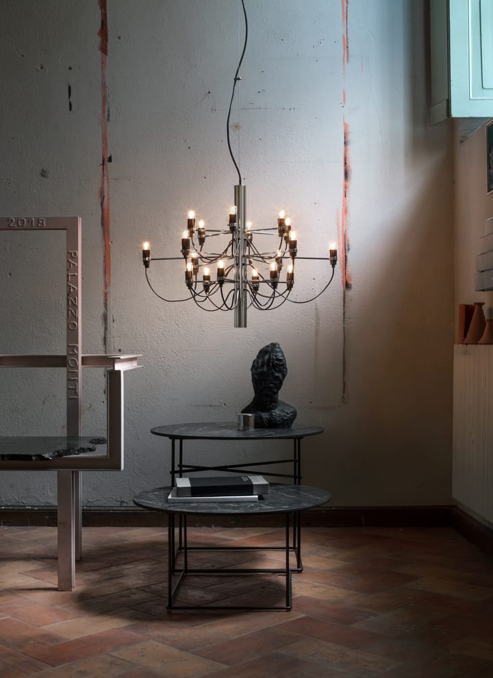 Żyrandol 2097 Sarfatti, Chrom 18 lamps Flos