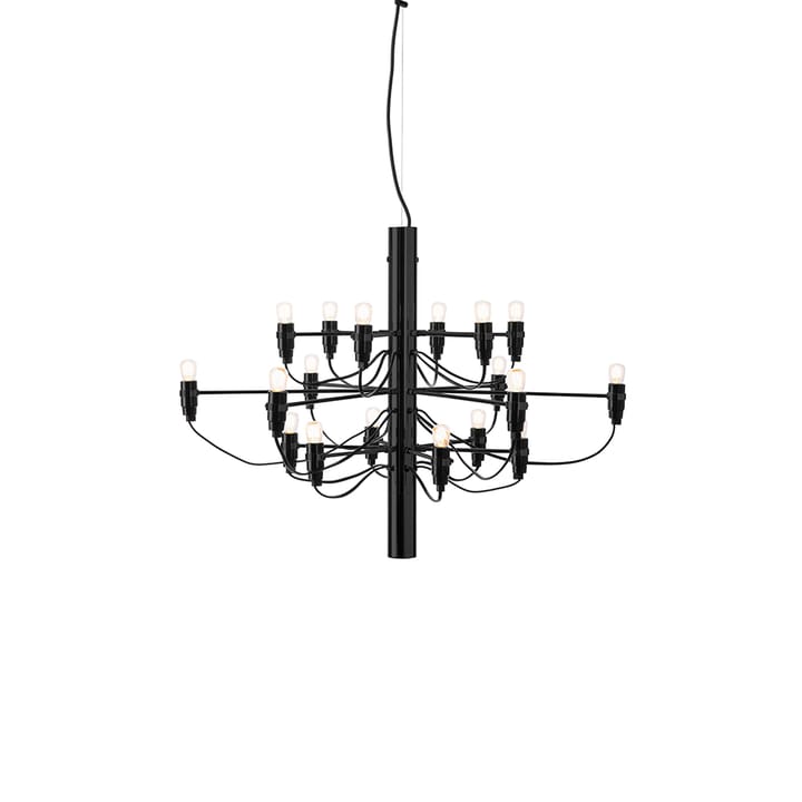 Żyrandol 2097 Sarfatti, Czarny matowy 18 lamps Flos