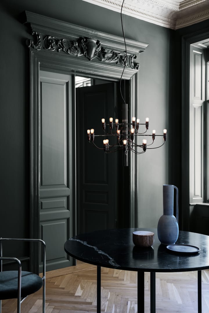 Żyrandol 2097 Sarfatti, Czarny matowy 18 lamps Flos