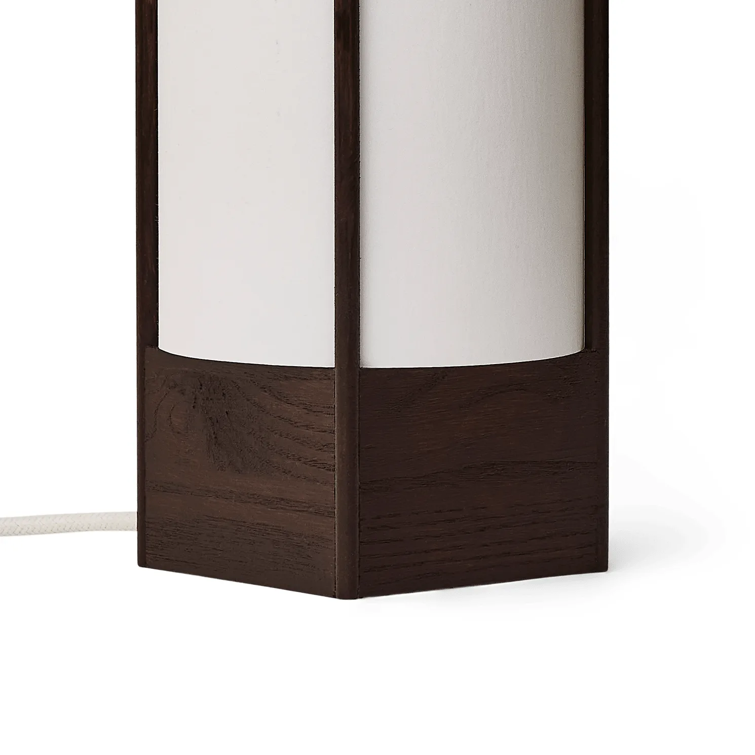 Andon lampa stołowa, Ciemnobrązowy jesion, 32 cm Form & Refine