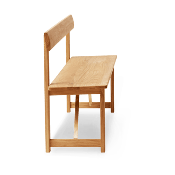 Ławka Position 155 cm - Dąb-stal - Form & Refine