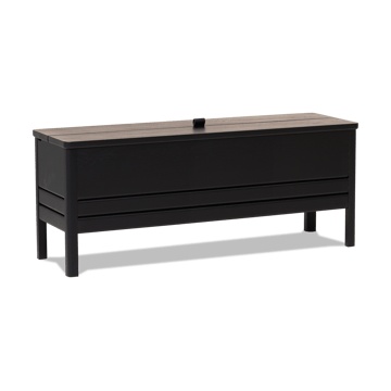 Ławka ze schowkiem A Line 111 cm - Black - Form & Refine