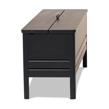 Ławka ze schowkiem A Line 111 cm - Black - Form & Refine