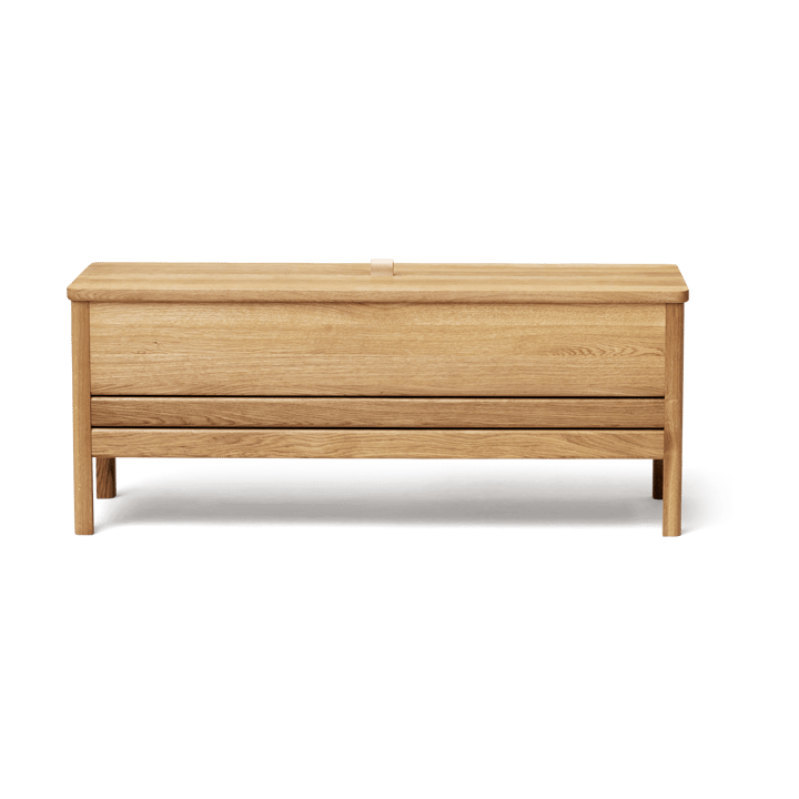 Ławka ze schowkiem A Line 111 cm - Dąb - Form & Refine