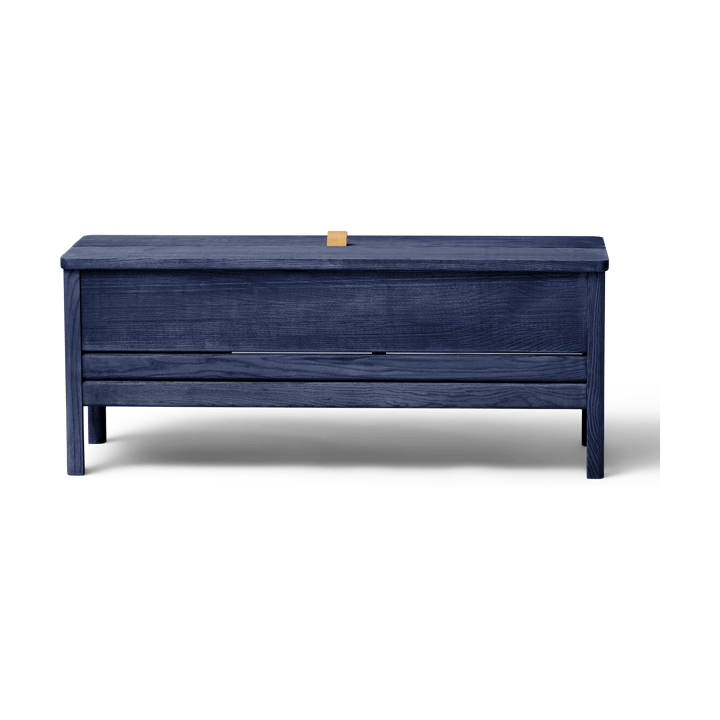 Ławka ze schowkiem A Line 111 cm - Indigo Blue Special Edition - Form & Refine