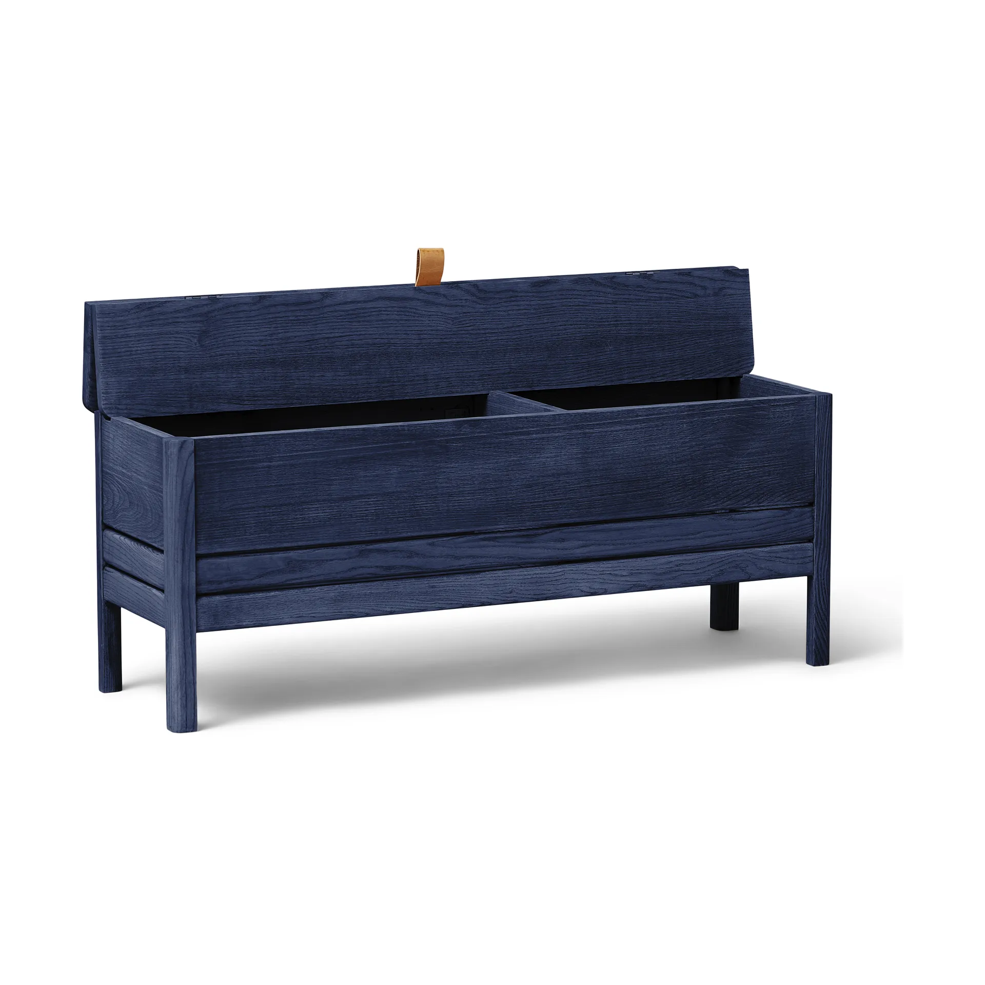 Ławka ze schowkiem A Line 111 cm, Indigo Blue Special Edition Form & Refine
