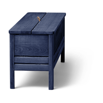 Ławka ze schowkiem A Line 111 cm - Indigo Blue Special Edition - Form & Refine