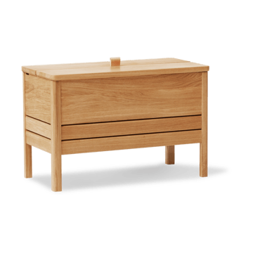 Ławka ze schowkiem A Line 68 cm - Dąb - Form & Refine