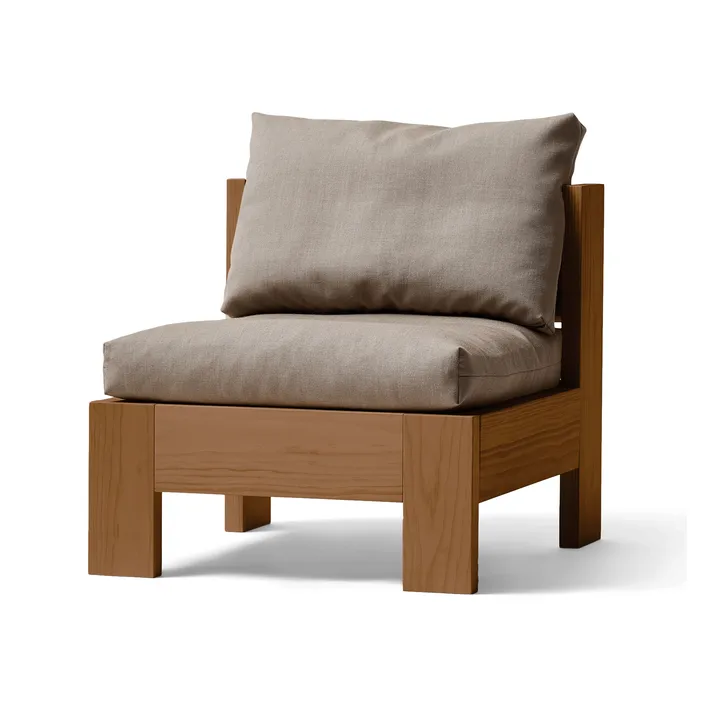 Fotel typu loungestol Icon - Technicolor 0370-deep brown sosna - Form & Refine
