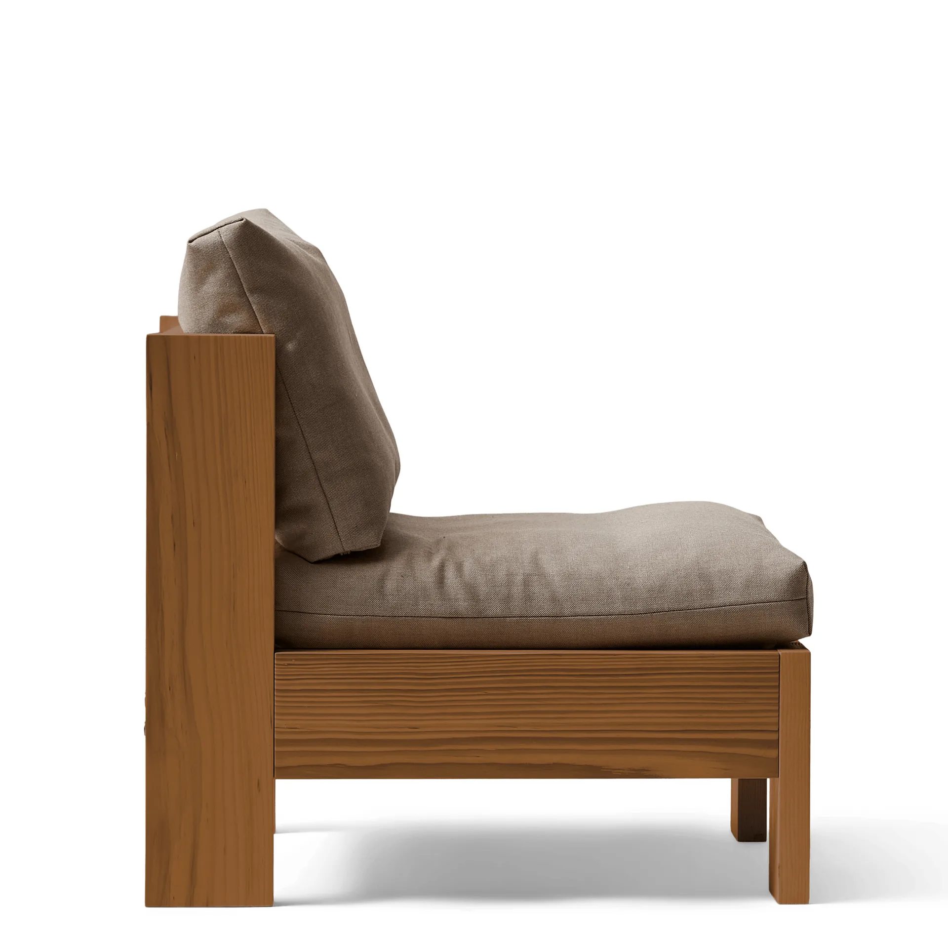 Fotel typu loungestol Icon, Technicolor 0370-deep brown sosna Form & Refine