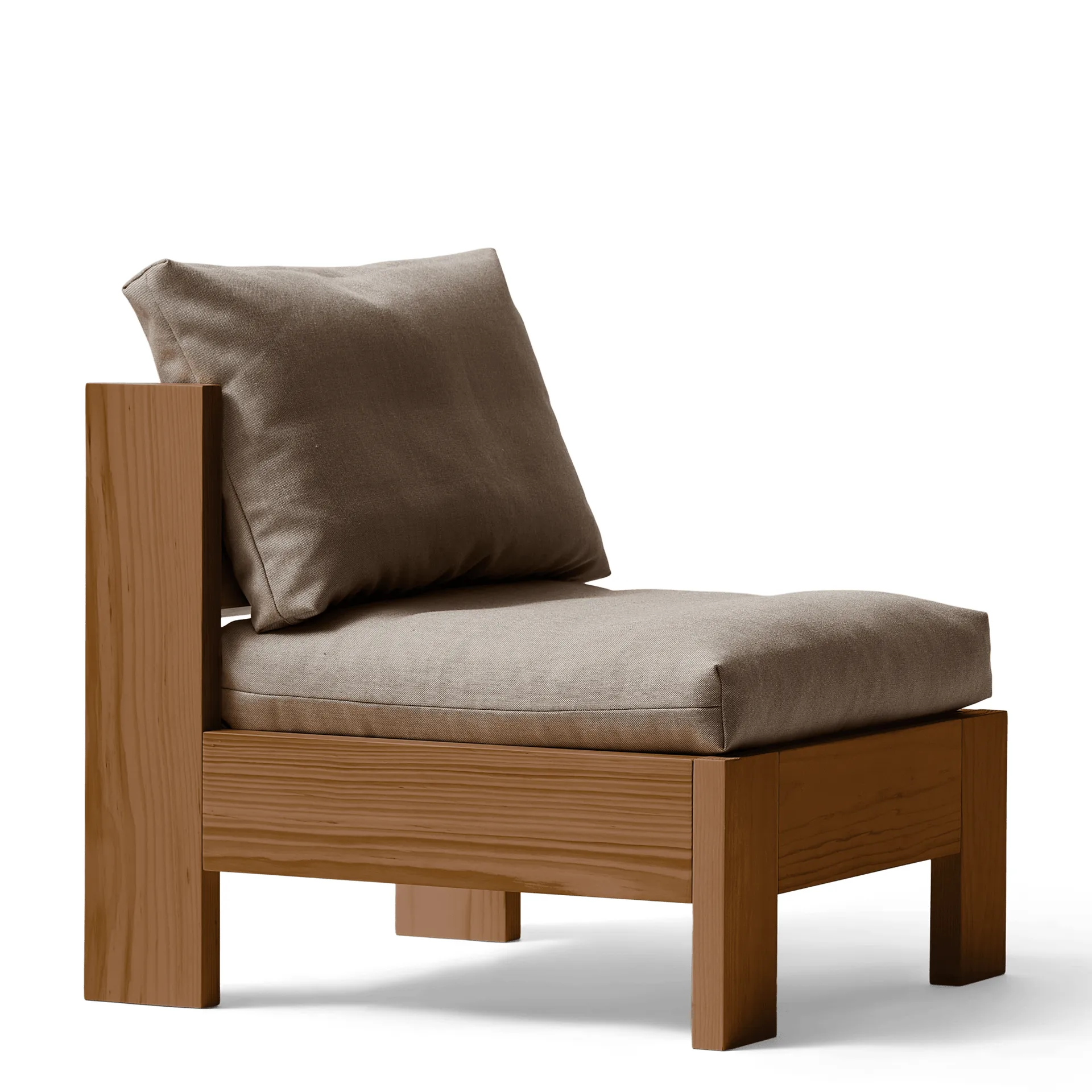 Fotel typu loungestol Icon, Technicolor 0370-deep brown sosna Form & Refine