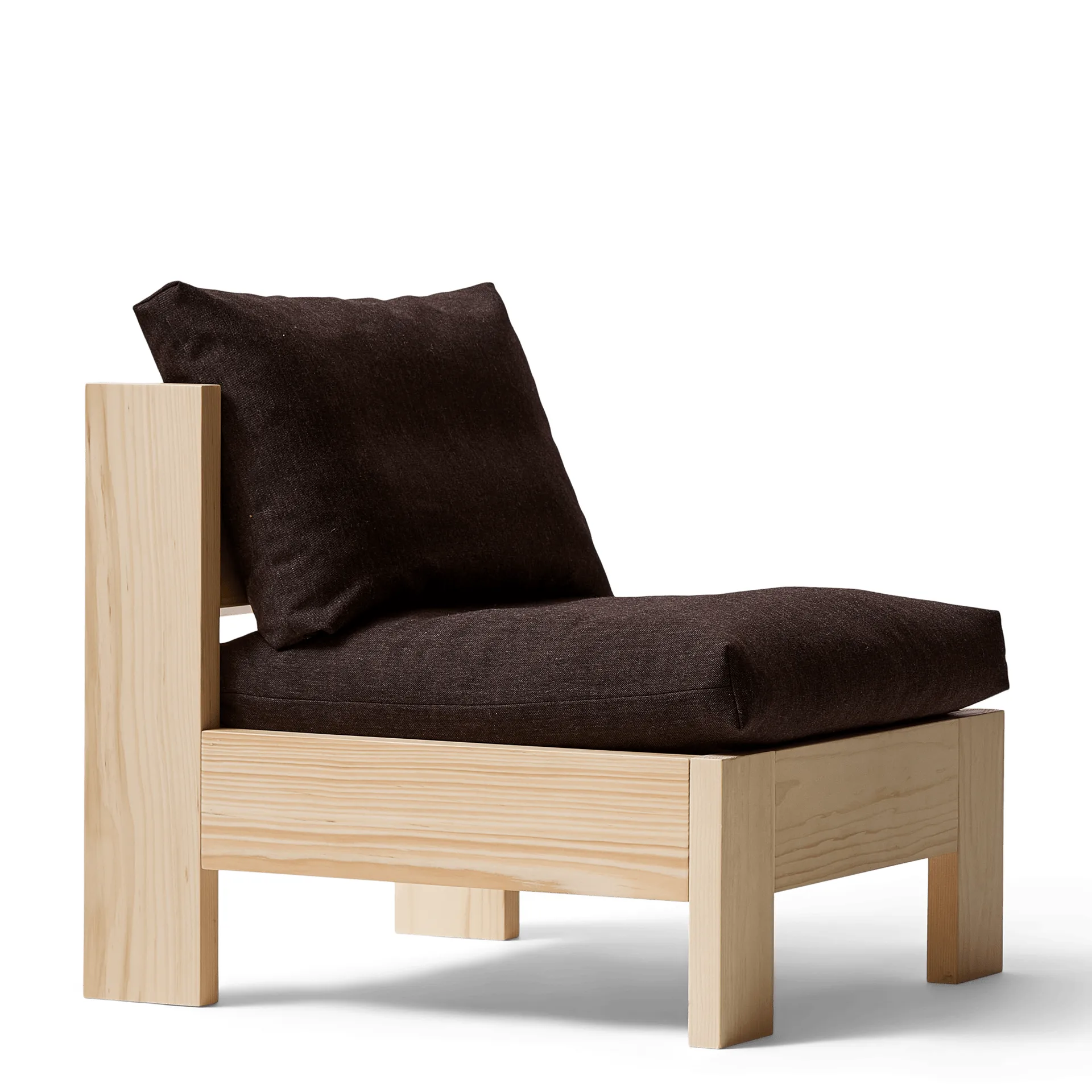 Fotel typu loungestol Icon, Technicolor 0370-sosna Form & Refine