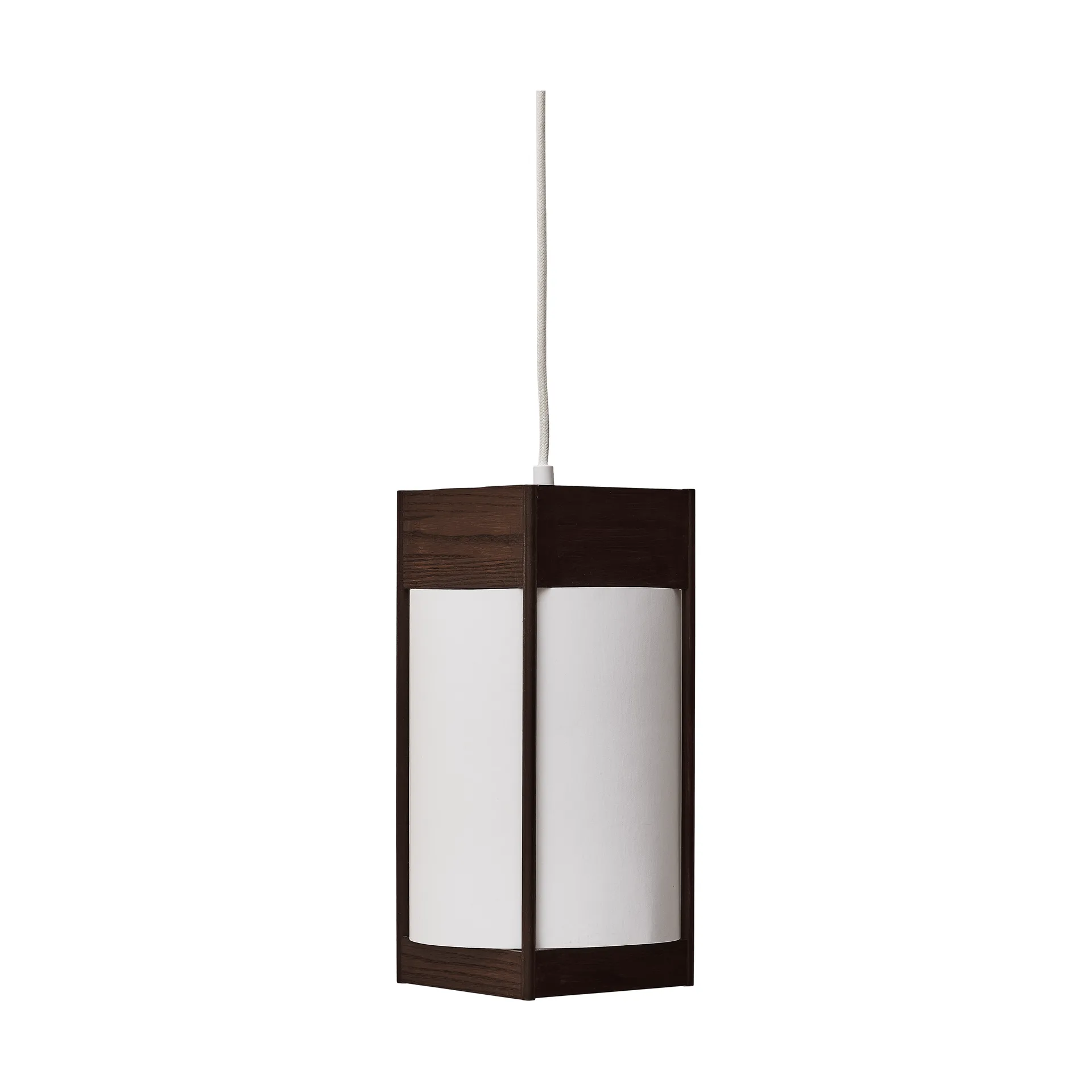 Lampa wisząca Andon, Ciemnobrązowy jesion, medium Form & Refine