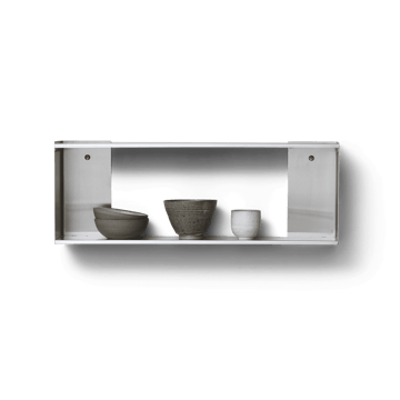 Półka Taper 70x25 cm - Stal nierdzewna - Form & Refine
