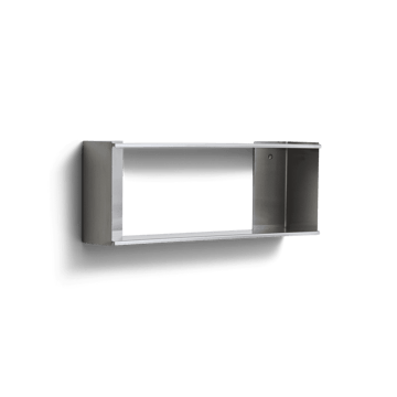 Półka Taper 70x25 cm - Stal nierdzewna - Form & Refine